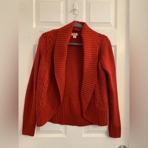Mossimo Supply Co. Women’s Rust colored Cardigan Sweater. Size large. $15
